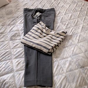 Grey Slim Ankle slacks